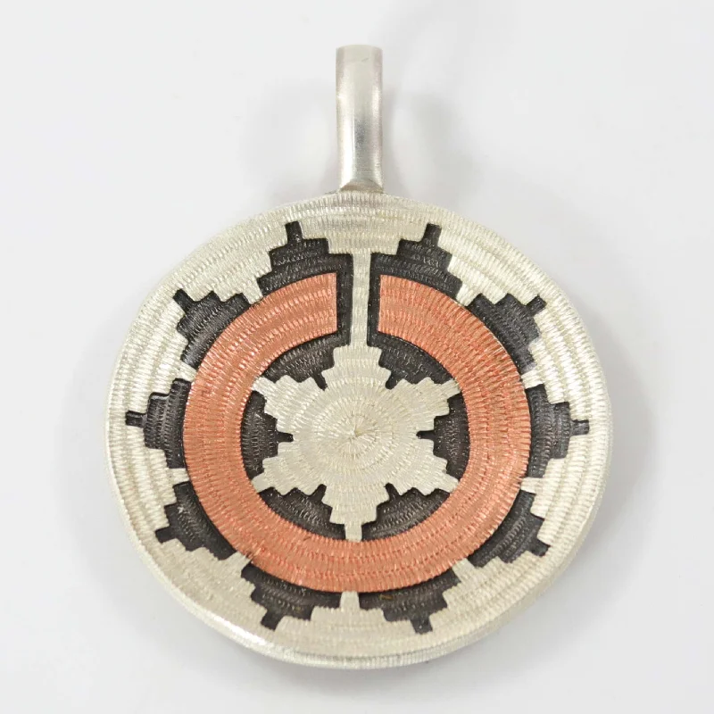 Navajo Basket Pendant