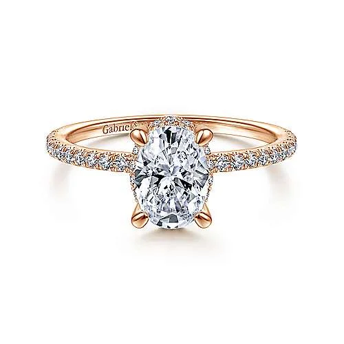 GABRIEL & CO "Classic" Engagement Ring