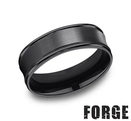 Benchmark Titanium Men's Wedding Band