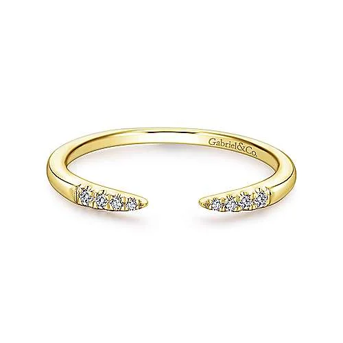 GABRIEL & CO "Stackable" Wedding Band