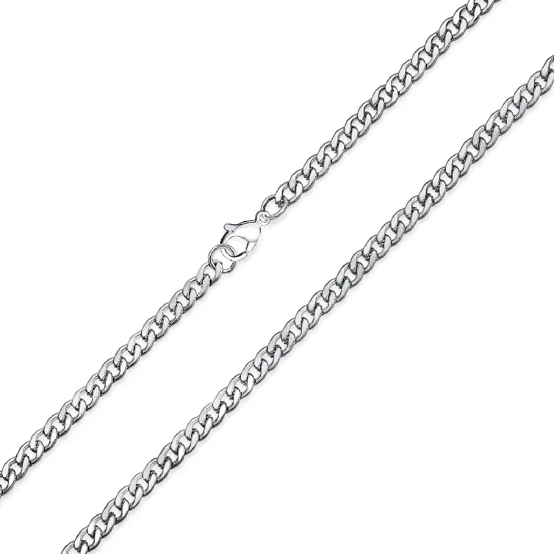 Heavy Duty Gold Tone Stainless Steel Curb Link Chain Necklace for Men 24 Inch