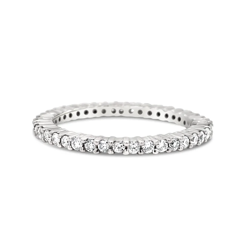 White Gold Diamond Eternity Band