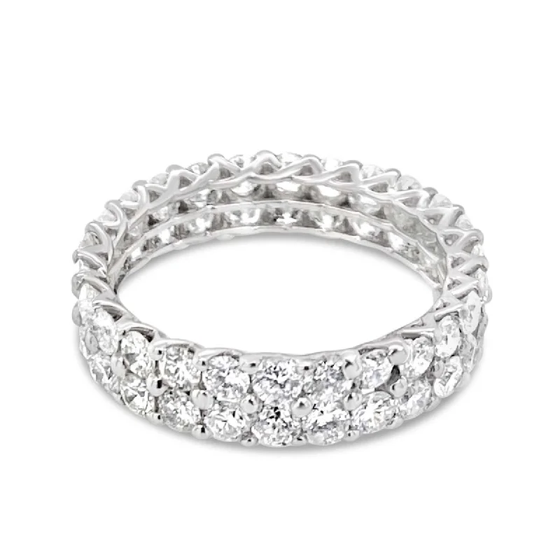 White Gold Diamond Eternity Band