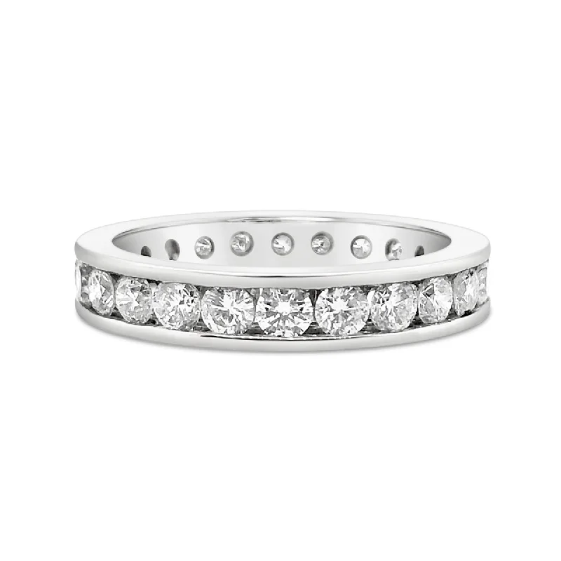 White Gold Diamond Eternity Band