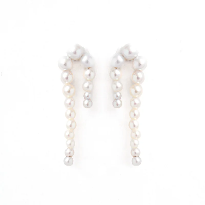 Petite Perle Nuit Earrings