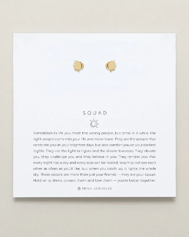 Squad Icon Stud Earrings